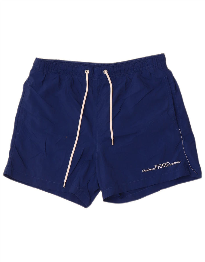 Мужские шорты для плавания Gianfranco Ferre IT 48 Medium Blue Polyester
