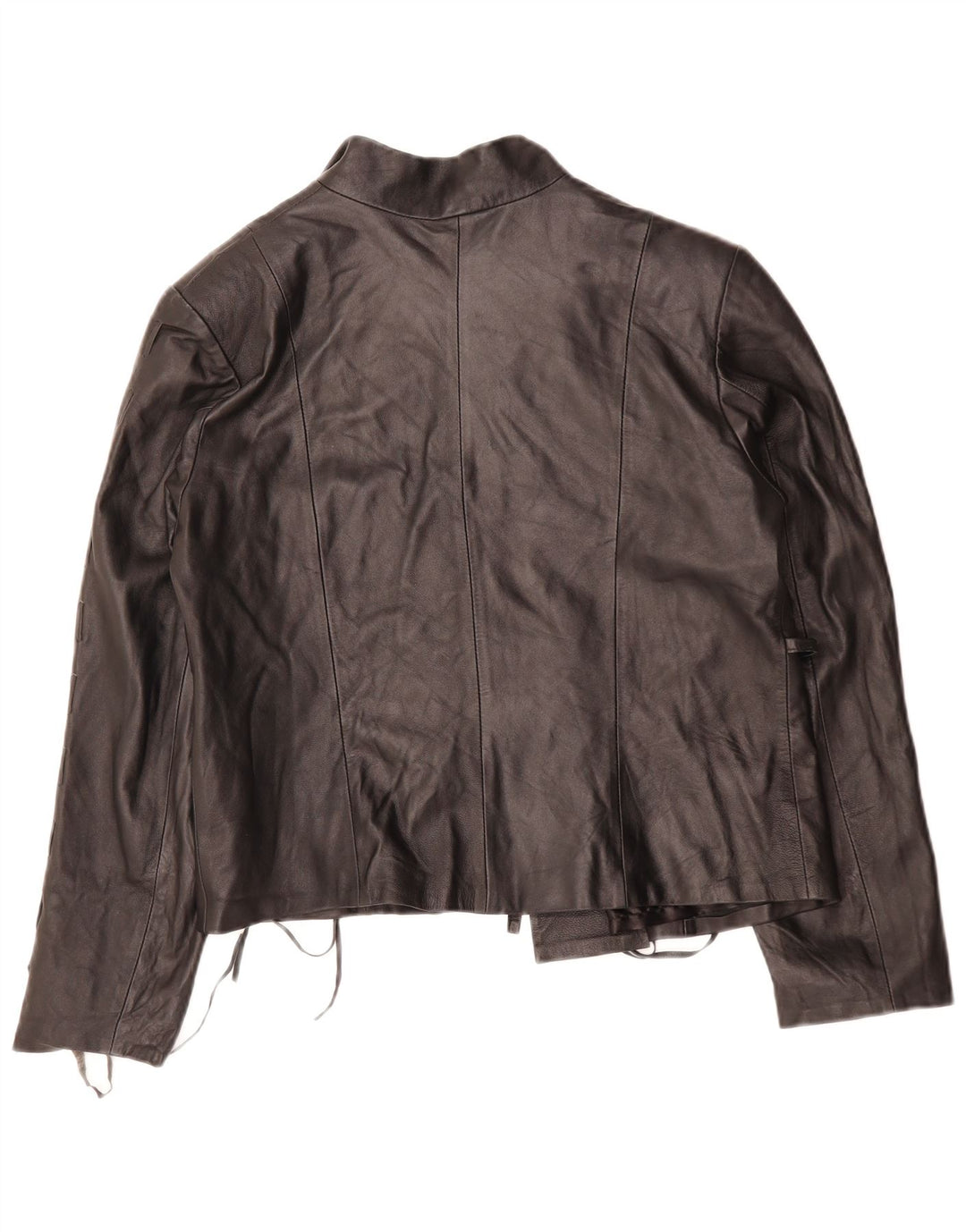 Куртка женская кожаная VINTAGE IT 44 Medium Black