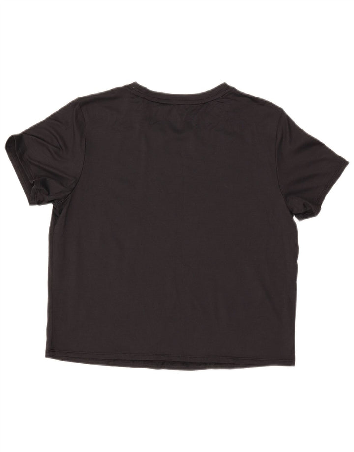 Женская укороченная футболка PUMA UK 14 Medium Black