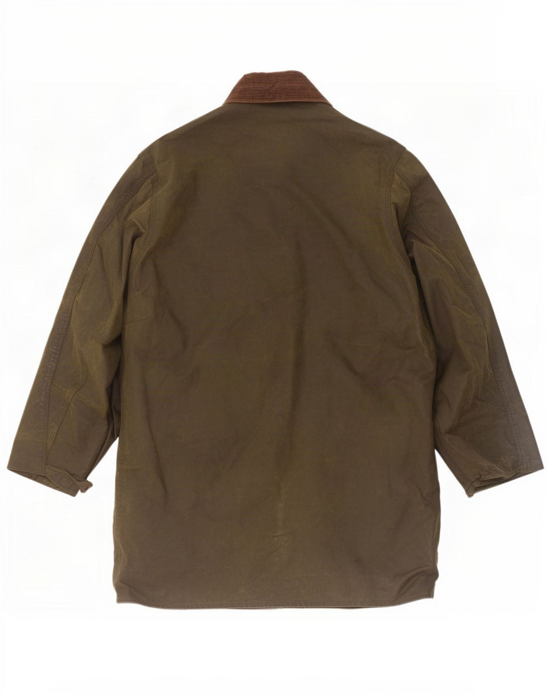 Мужская куртка Barbour из вощеного хлопка с каймой UK 40, средний цвет хаки, цветные блоки