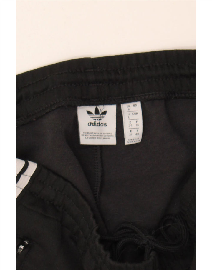 ADIDAS Womens Tracksuit Trousers UK 8 Small  Black Polyester Vintage Adidas and Second-Hand Adidas from Messina Hembry 
