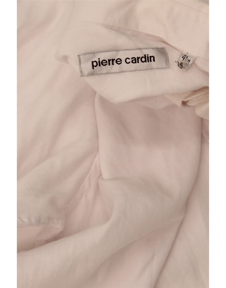 Мужская рубашка Pierre Cardin, размер 41, 16, большая белая, хлопковая