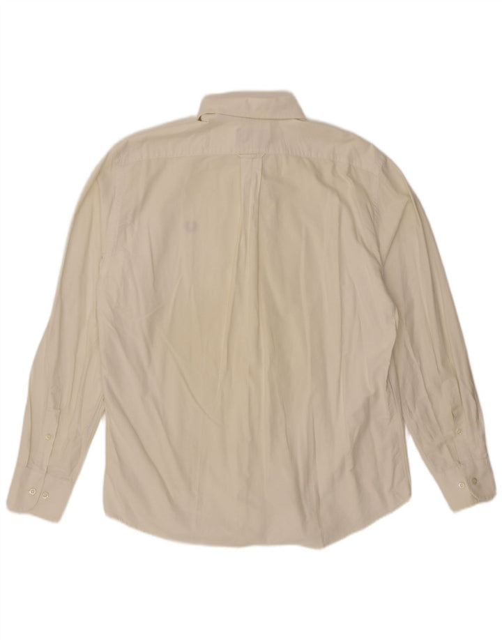 Мужская рубашка Fred Perry 2XL из белого хлопка
