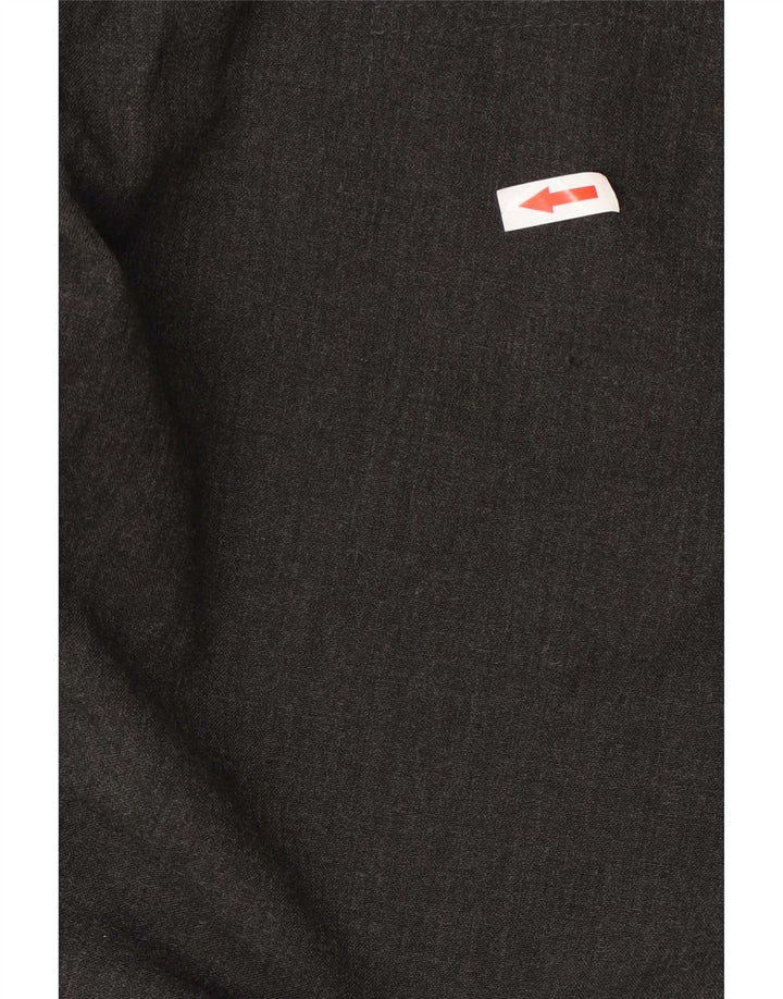 Женские повседневные брюки Armani Bootcut W30 L33 серые из полиэстера