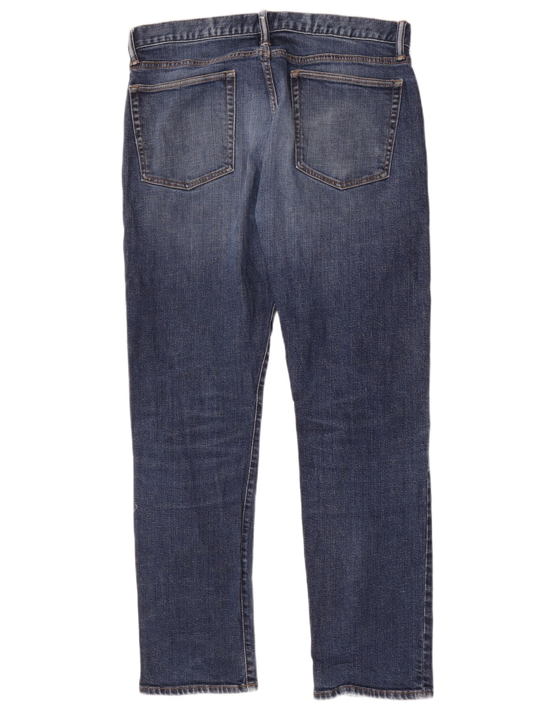 Мужские потертые узкие джинсы Gap W34 L32, синие, хлопок