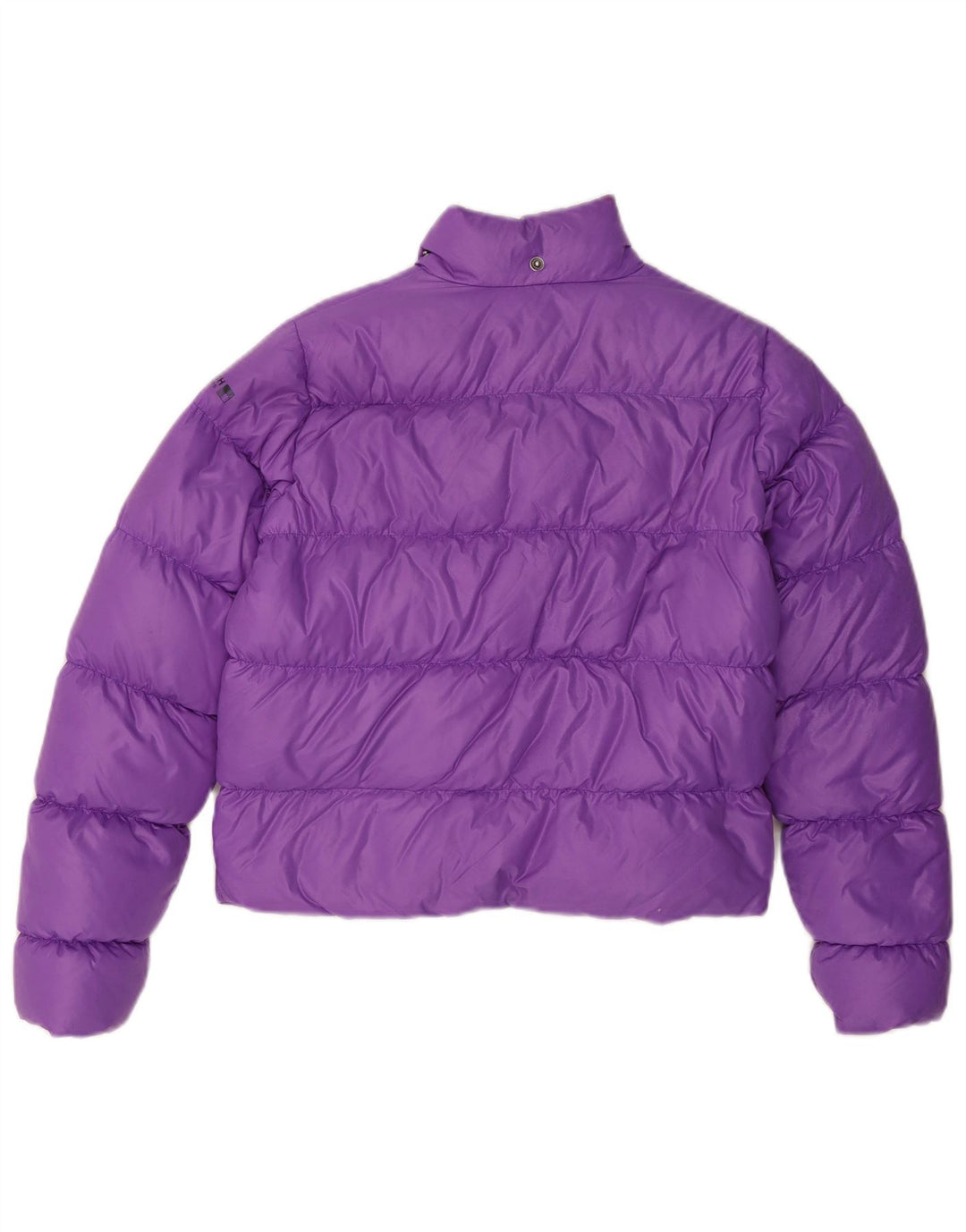 Стеганая куртка Woolrich для девочек 11–12 лет, фиолетовый нейлон