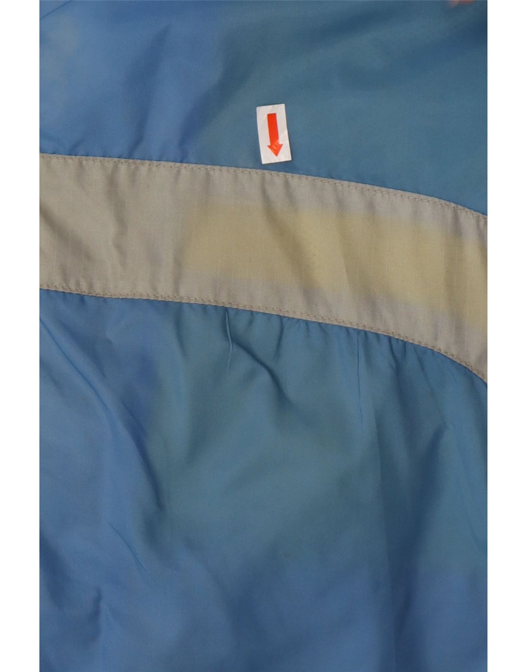 DIADORA Мужской спортивный костюм с графическим рисунком, верхняя куртка, большой синий полиамид с цветными блоками