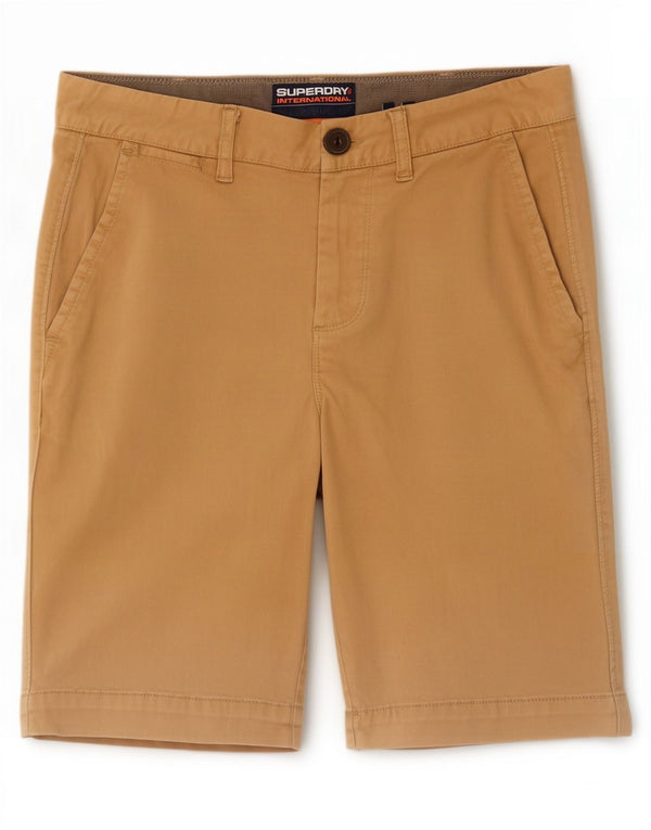 Мужские шорты чинос Superdry Medium W32 Бежевые, хлопок