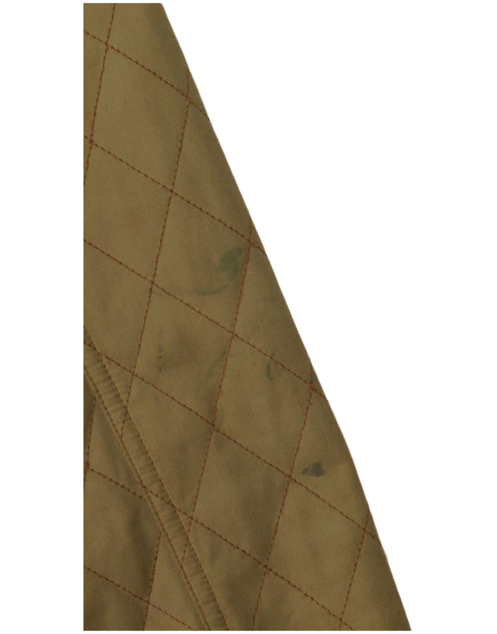 Одежда для экипажа Женская стеганая куртка шерпа в стиле милитари UK 14 Средний хаки