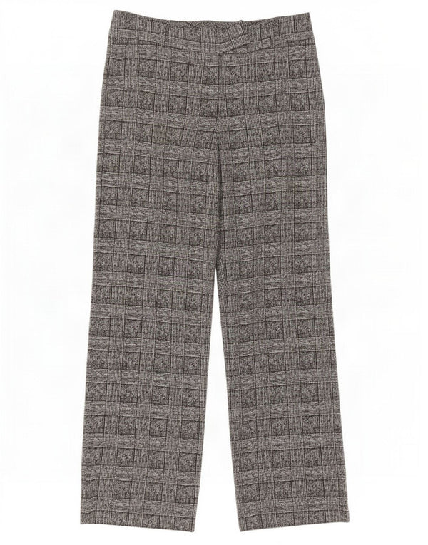 Женские костюмные брюки Marks & Spencer UK 14, большие W34 L32, серая клетка