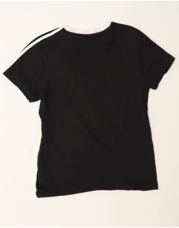 Женская футболка оверсайз Adidas Top UK 4/6 XS, черный хлопок