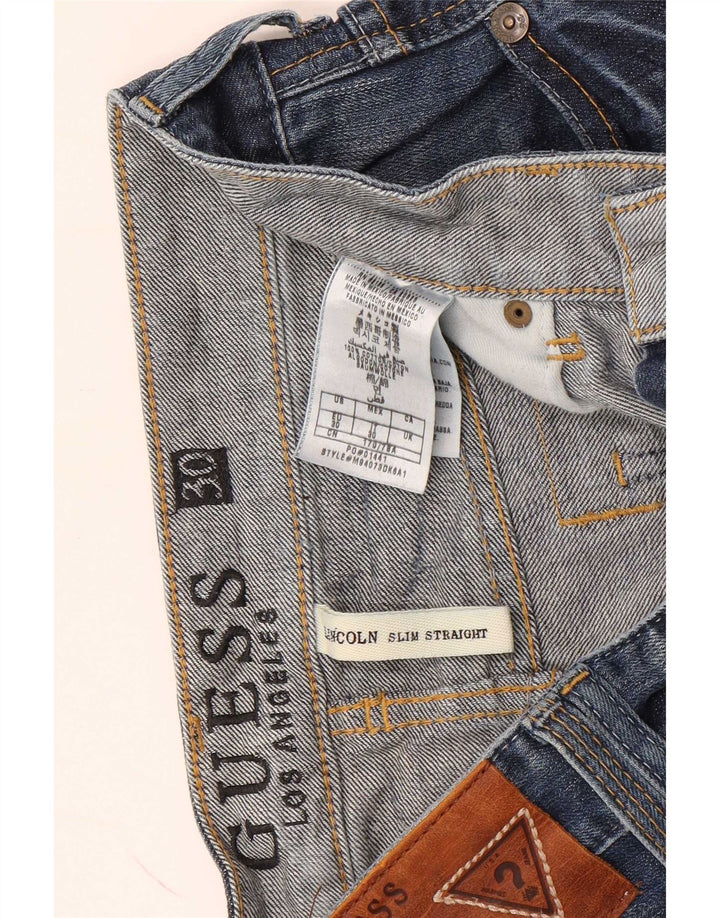 Женские джинсовые шорты Guess Lincoln W30, средний синий, хлопок
