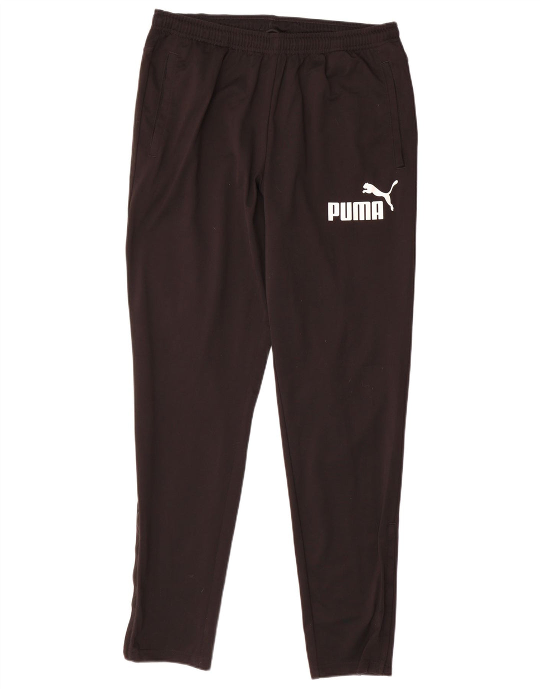 Мужские спортивные брюки Puma с графическим рисунком, большие черные полиэстер