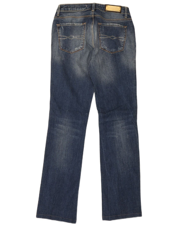 Женские потертые джинсы Zara Bootcut EU 34 2XS W28 L30, синие, хлопок