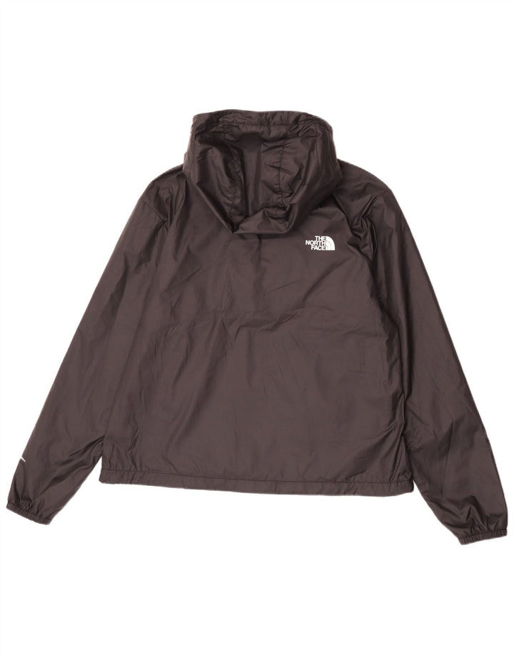 Женский пуловер-дождевик с капюшоном The North Face, Великобритания 16, большой черный цвет