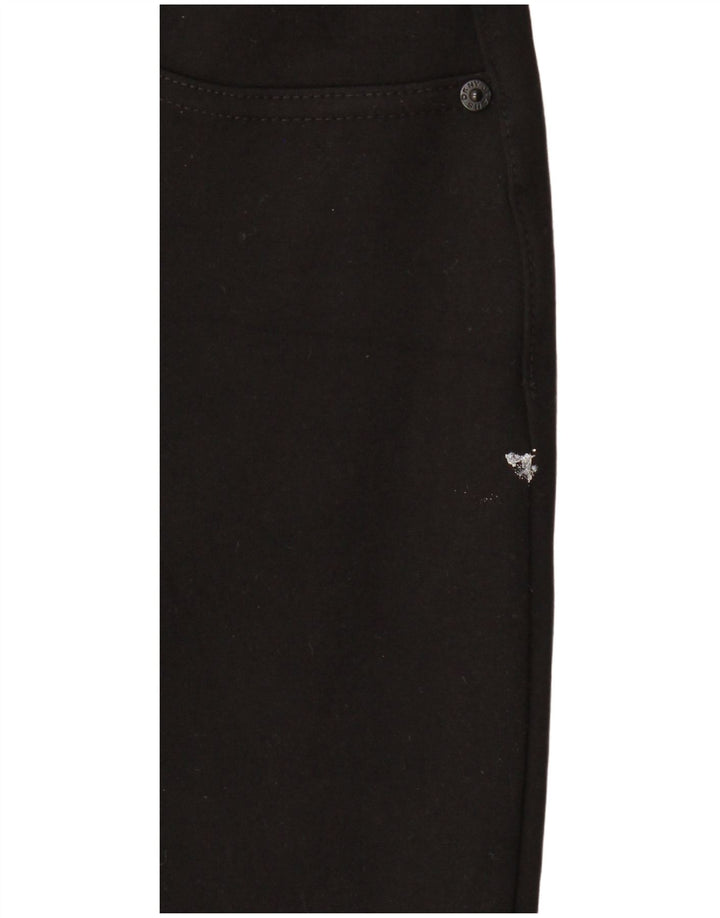 Женские прямые повседневные брюки Dkny, маленькие W27 L28, черные, вискоза