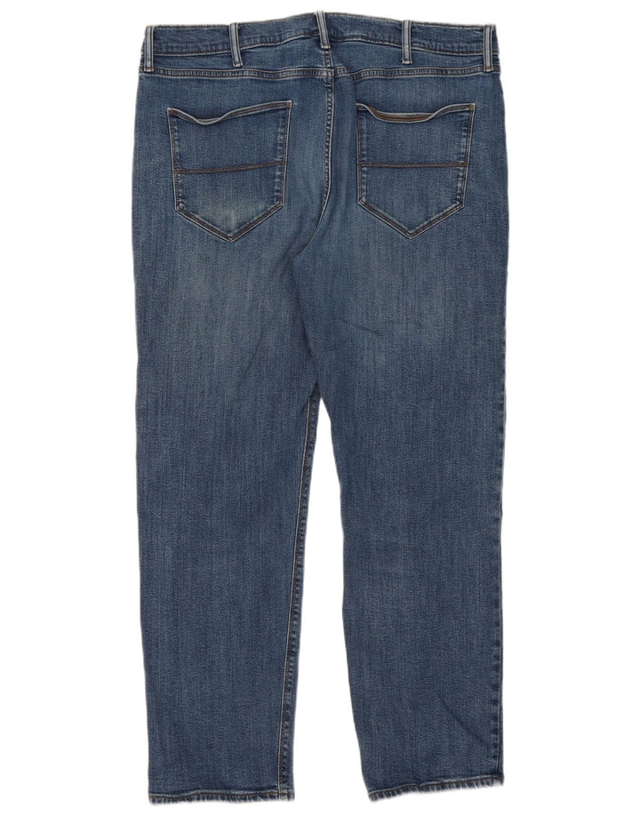 Мужские прямые джинсы Marks & Spencer W40 L29 синие, хлопок