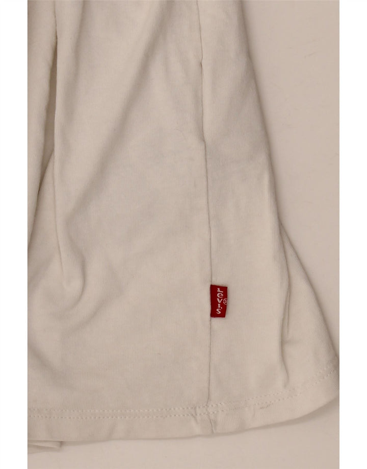 Женская футболка с рисунком LEVI'S Top UK 20 2XL Белая