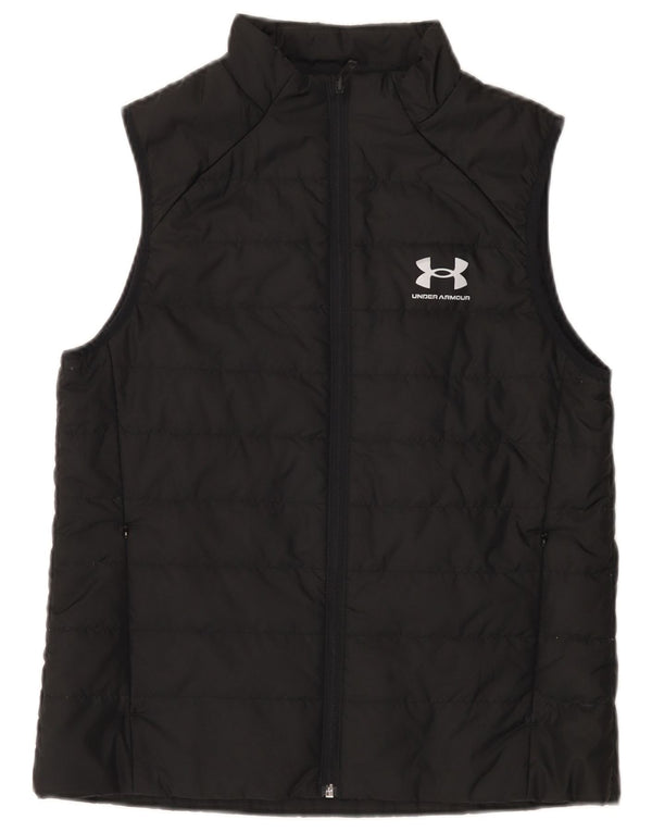 Женский утепленный жилет Under Armour UK 14, средний черный полиэстер