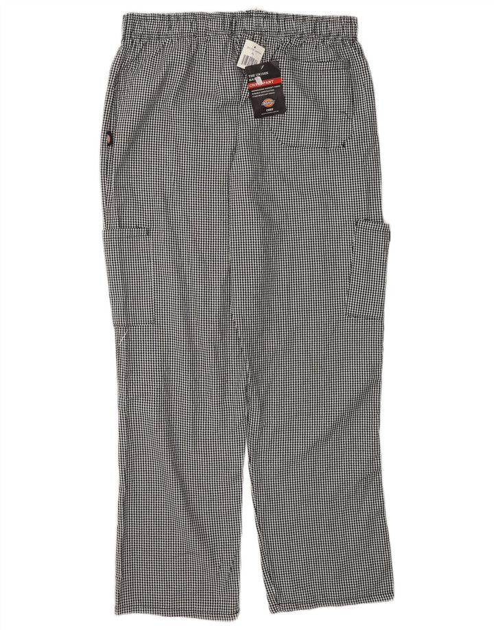 Мужские брюки-карго Dickies XL W38 L32, черные, полиэстер с узором «гусиные лапки»