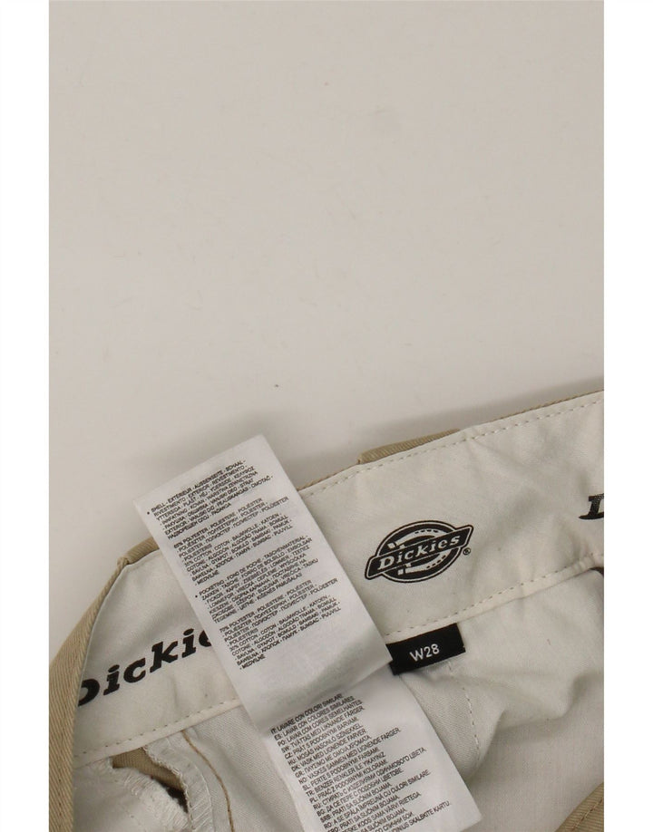 Мужские прямые брюки-чинос Dickies W28 L25 коричневые из полиэстера