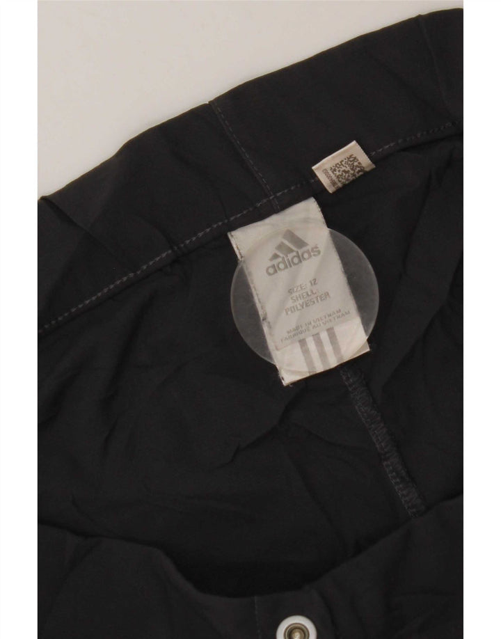 Женские повседневные шорты Adidas Climalite UK 12 Medium W34 Серый полиэстер