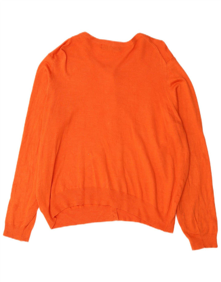 Женский кардиган Marks & Spencer UK 18 XL Оранжевый