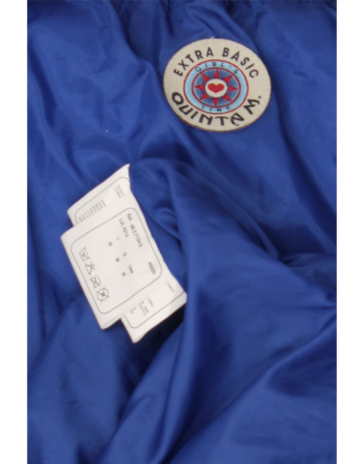 Винтажная мужская стеганая куртка UK 38, средний черный полиэстер