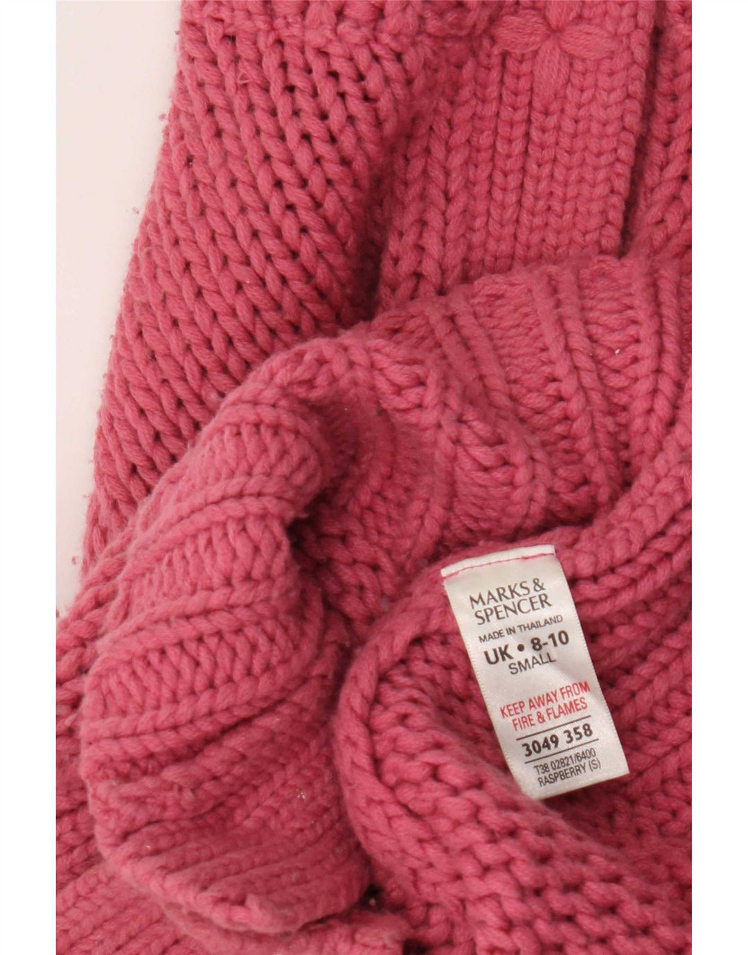 Женский кардиган стандартного кроя Marks & Spencer, Великобритания, 8/10, маленький розовый
