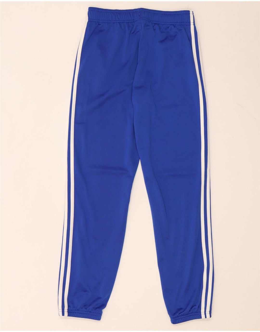 Спортивный костюм Adidas для мальчиков, брюки для бега, 11–12 лет, синий полиэстер