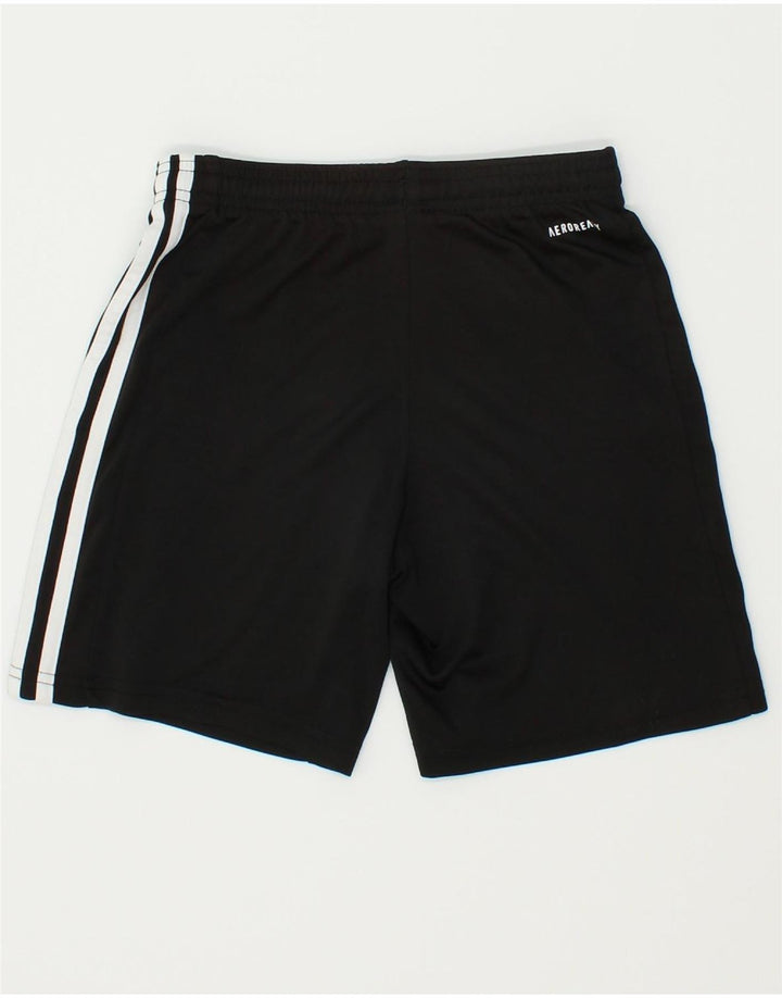 ADIDAS Boys Sport Shorts 9-10 Years Black | Vintage Adidas | Thrift | Second-Hand Adidas | Used Clothing | Messina Hembry 