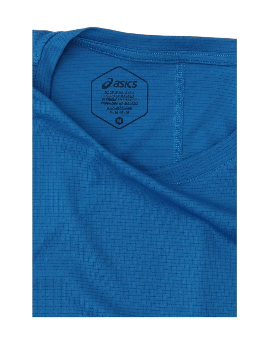 Мужская футболка Asics Top Medium Blue из полиэстера