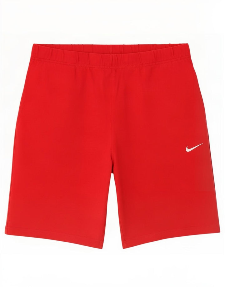 Мужские спортивные шорты Nike XL, красный хлопок