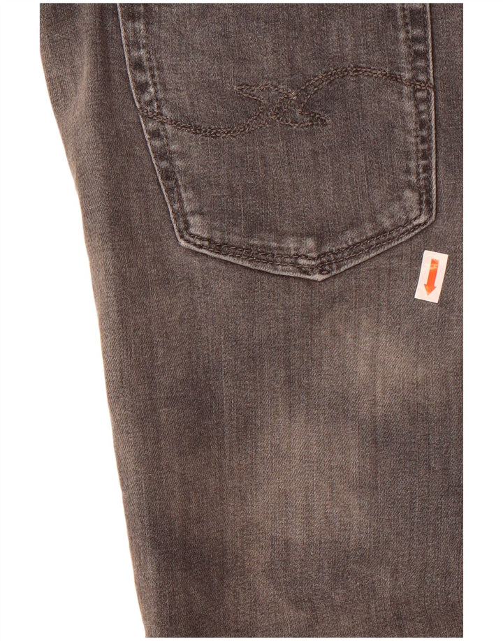 Мужские зауженные джинсы Trussardi W31 L27 серые
