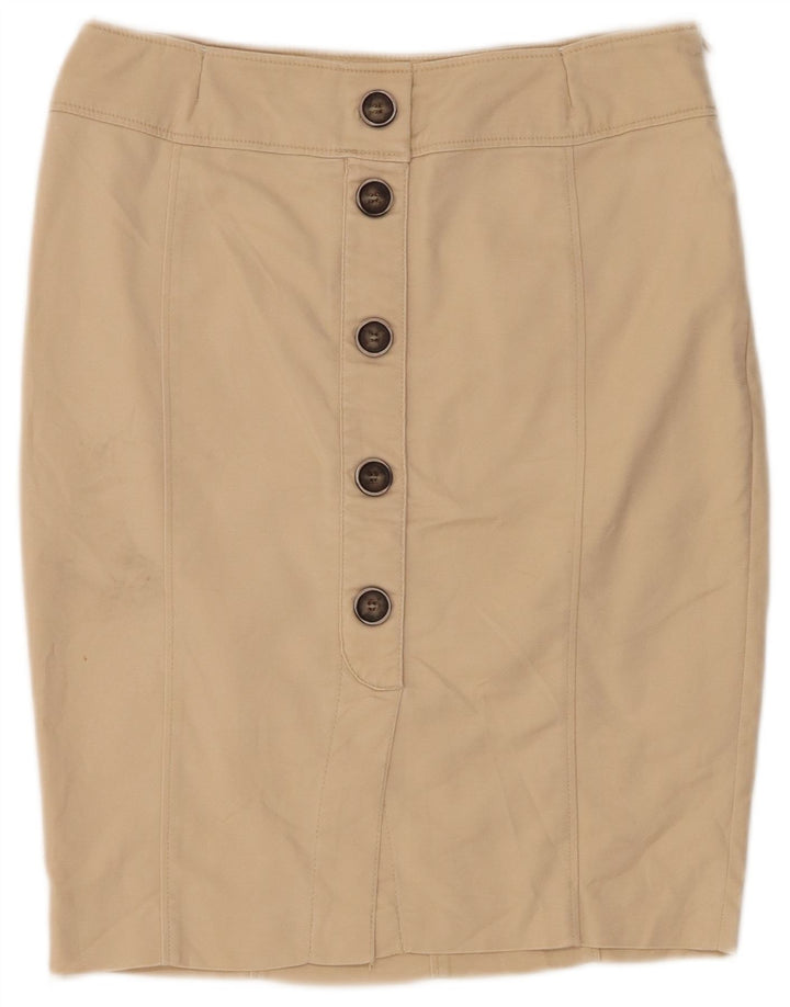 Женская юбка-карандаш ZARA Medium W28 Бежевая