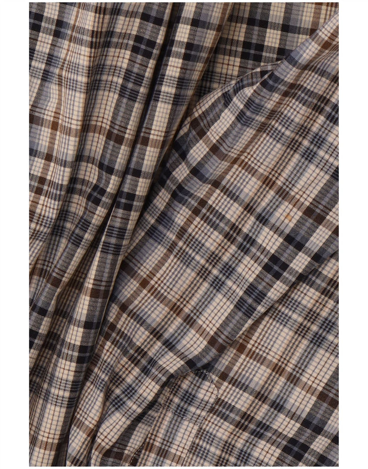 Мужская рубашка LERROS XL в разноцветную клетку, хлопок