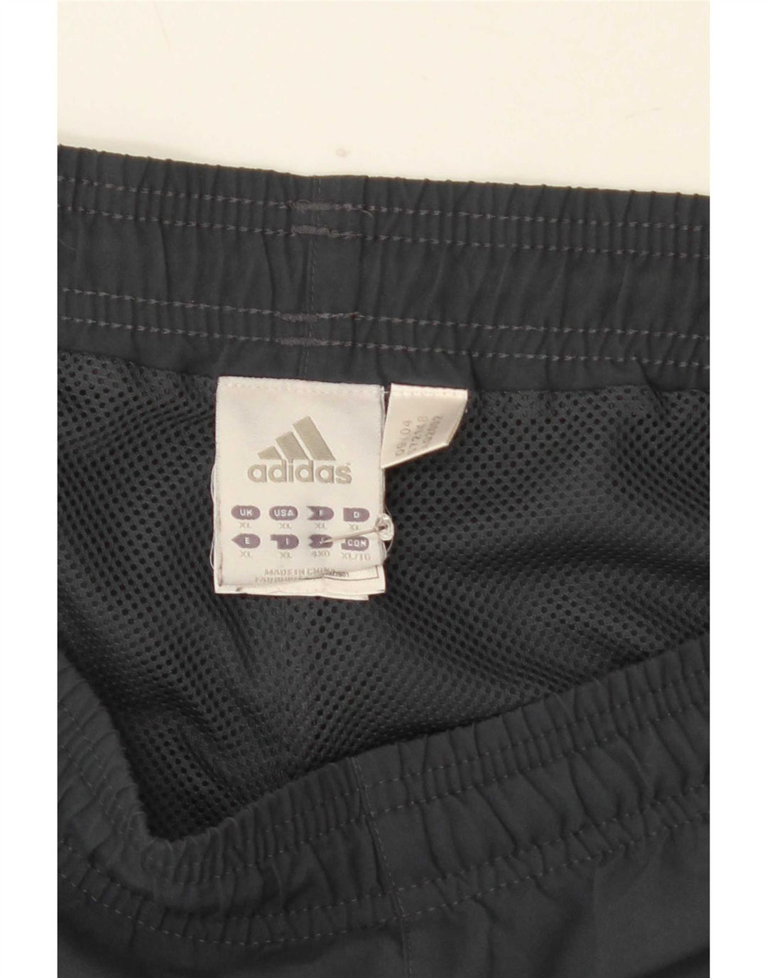 Мужские спортивные шорты Adidas XL серые из полиэстера