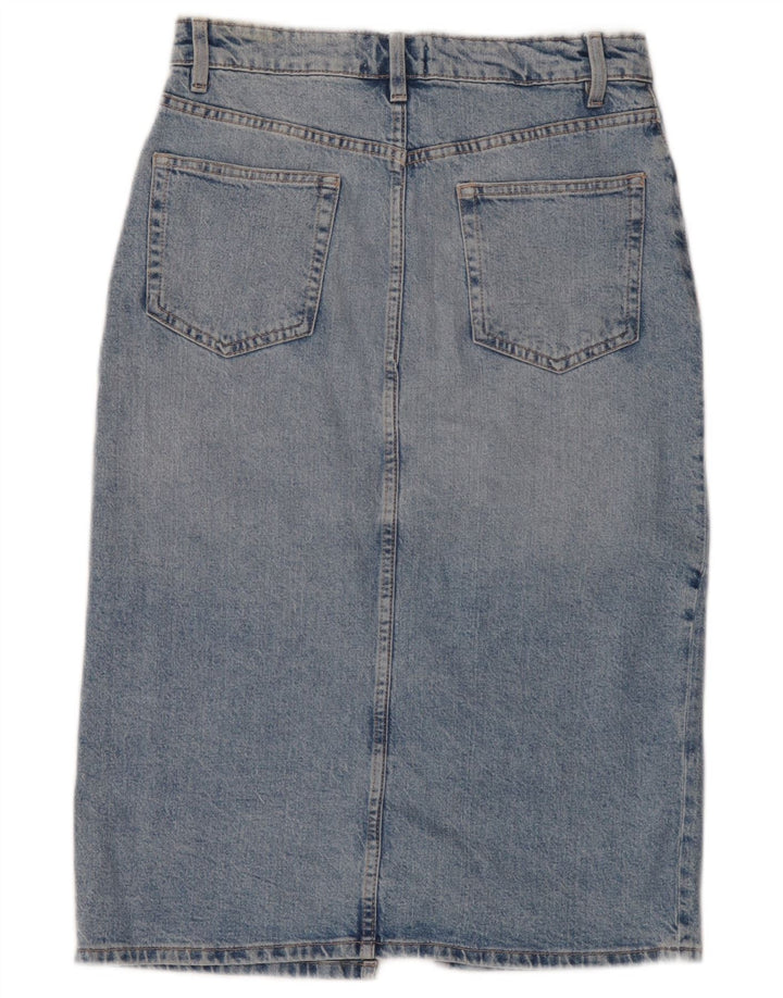 Женская джинсовая юбка Zara Medium W28 Синяя