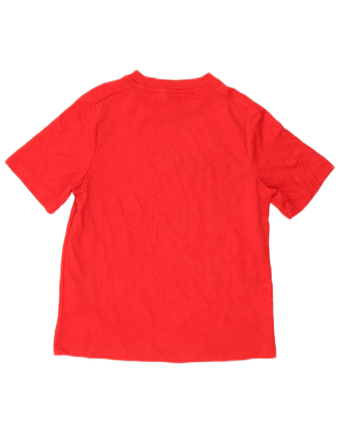 Футболка с рисунком Nike Dri Fit для мальчиков, топ 10–11 лет, средний красный полиэстер