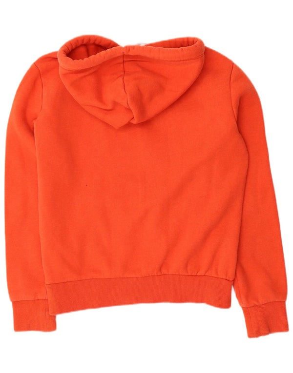 Мужской джемпер с капюшоном Superdry, маленький оранжевый, хлопок