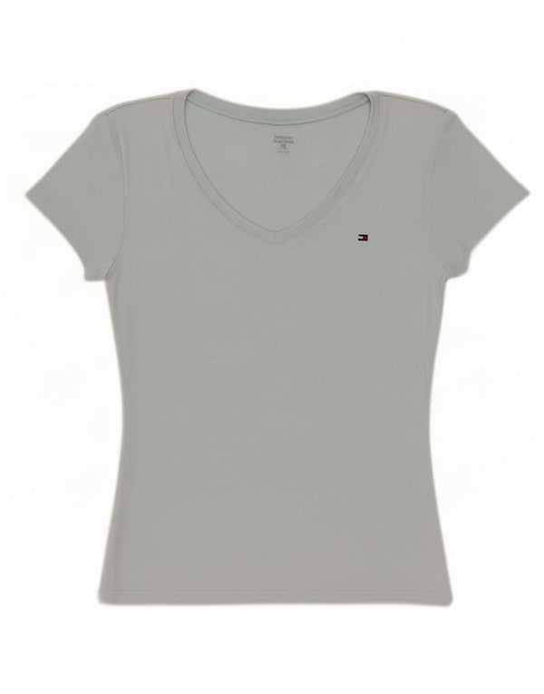 Женская футболка Tommy Hilfiger Top UK 12 Medium Blue