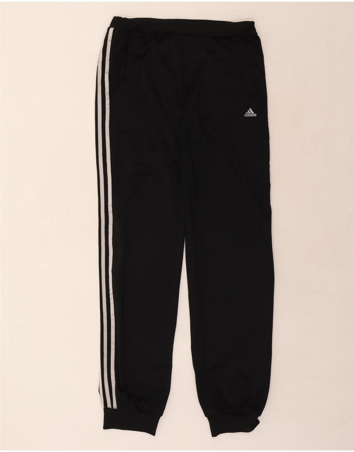 Мужские спортивные брюки Adidas Joggers UK 38/40, средний черный полиэстер
