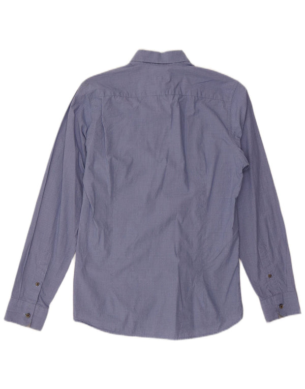 TED BAKER Mens Shirt Size 2 Small Blue Cotton