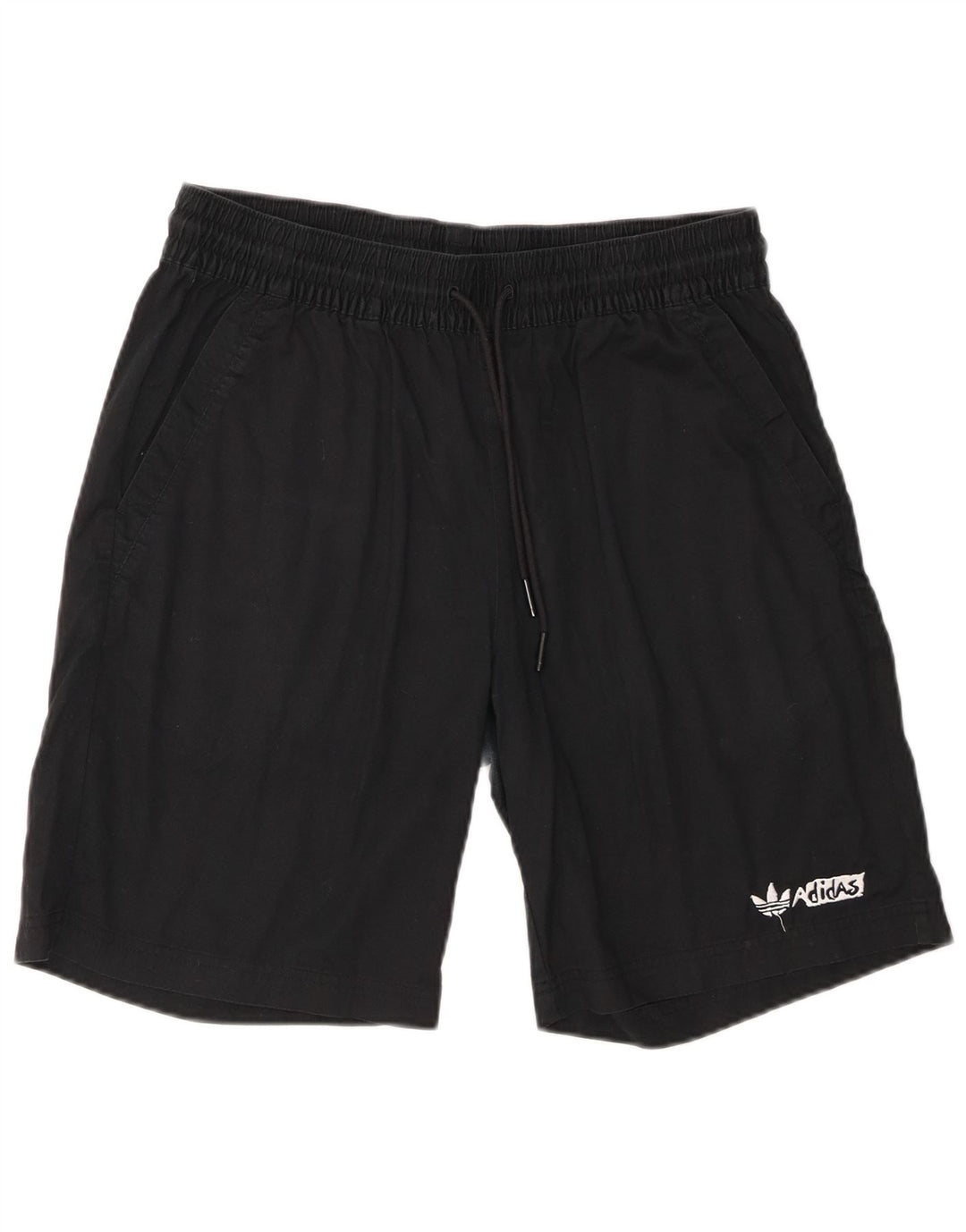 Мужские шорты чинос Adidas Medium W30, черный хлопок