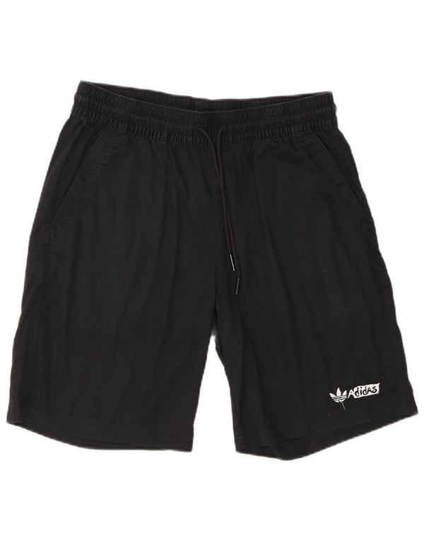 Мужские шорты чинос Adidas Medium W30, черный хлопок