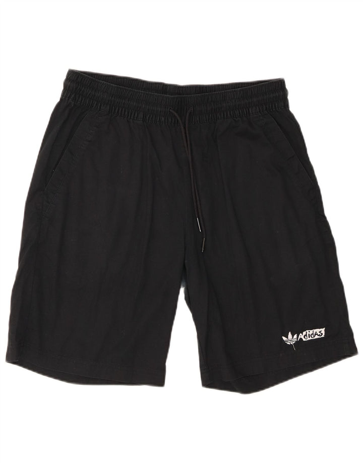 Мужские шорты чинос Adidas Medium W30, черный хлопок