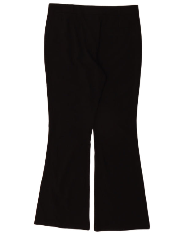 Женские брюки-клеш Marks & Spencer UK 12, средние W30 L31, черные