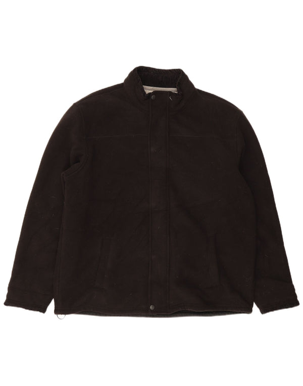 Мужская флисовая куртка Marks & Spencer Blue Harbour Sherpa UK 44 2XL, черная