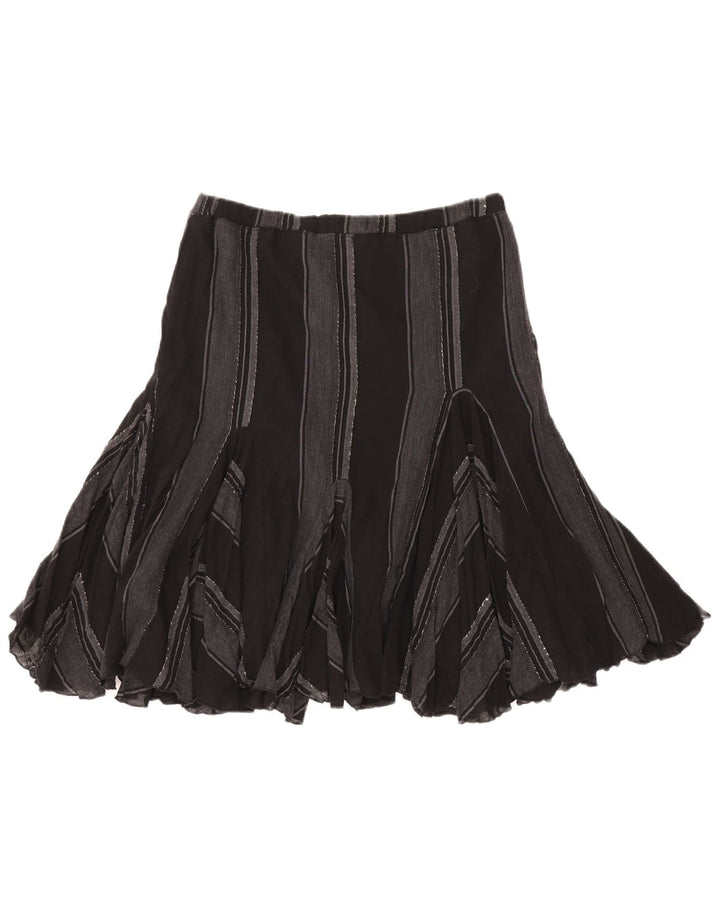 TRUSSARDI Женская юбка-трапеция IT 46 Large W32 Черная полоска