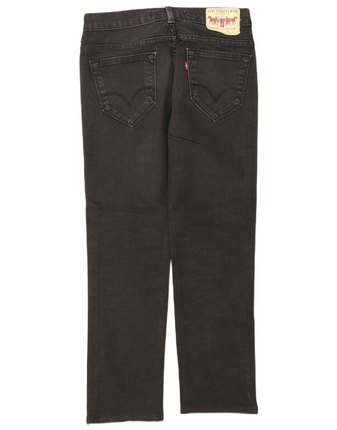 Женские джинсы LEVI'S 519 Slim W29 L32 Серые, хлопок